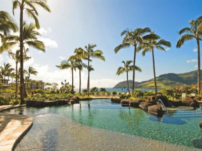 outdoor pool 1 - hotel marriott's kauai lagoons - kalanipu'u - lihue, united states of america