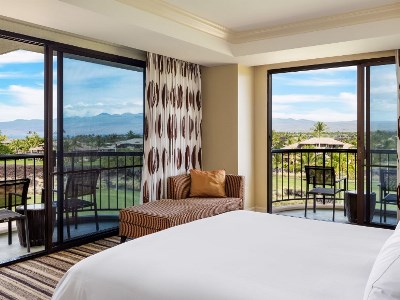 bedroom - hotel hilton waikoloa village - waikoloa, united states of america