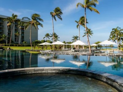 outdoor pool - hotel marriott's waikoloa ocean club - waikoloa, united states of america