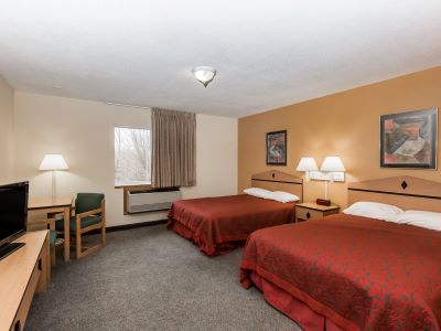 bedroom 6 - hotel days inn by wyndham atlantic - atlantic, united states of america