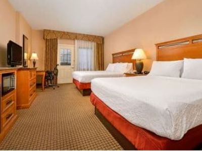 bedroom 1 - hotel hampton inn and suites coeur d' alene - coeur d'alene, united states of america