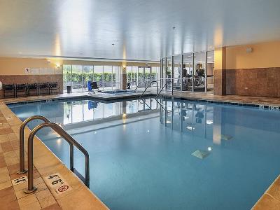 indoor pool 1 - hotel chicago marriott southwest at burr ridge - burr ridge, united states of america