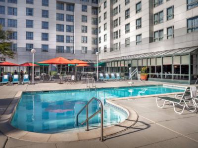 outdoor pool - hotel chicago marriott suites deerfield - deerfield, united states of america