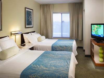 bedroom 1 - hotel springhill suites chicago lincolnshire - lincolnshire, united states of america