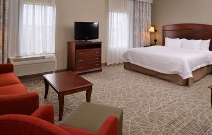 bedroom - hotel hampton inn litchfield - litchfield, illinois, united states of america
