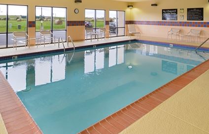 indoor pool - hotel hampton inn litchfield - litchfield, illinois, united states of america