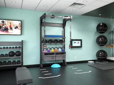 gym - hotel tru by hilton naperville chicago - naperville, united states of america