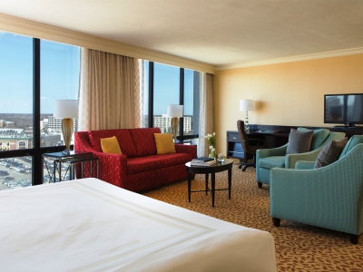 bedroom 2 - hotel chicago marriott oak brook - oak brook, united states of america