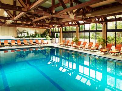 indoor pool - hotel chicago marriott oak brook - oak brook, united states of america