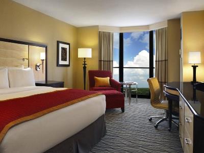 bedroom - hotel hilton rosemont / chicago o'hare - rosemont, united states of america