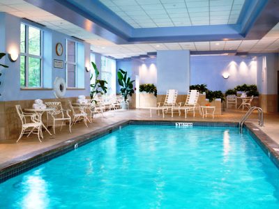 outdoor pool - hotel chicago marriott suites o'hare - rosemont, united states of america
