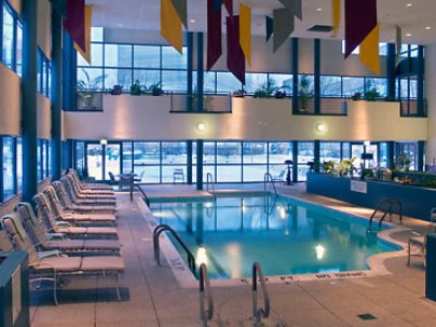 indoor pool - hotel chicago marriott schaumburg - schaumburg, united states of america