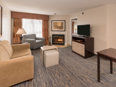 bedroom 2 - hotel homewood suites schaumburg - schaumburg, united states of america