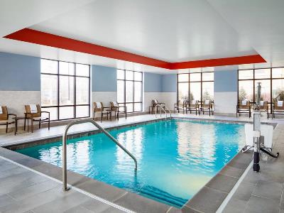 indoor pool - hotel hampton inn and suites chicago/waukegan - waukegan, united states of america