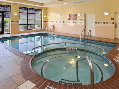 indoor pool - hotel hilton garden inn terre haute - terre haute, united states of america