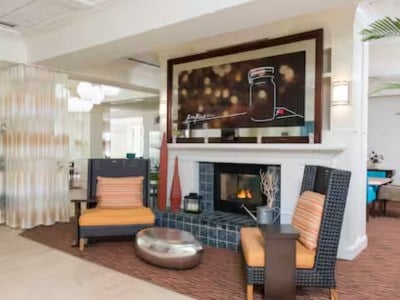 lobby - hotel hilton garden inn wabash landing - west lafayette, united states of america