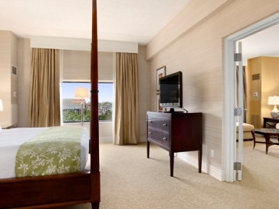 bedroom 1 - hotel hilton lexington/downtown - lexington, kentucky, united states of america