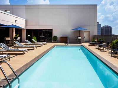 outdoor pool - hotel hilton shreveport - shreveport, united states of america