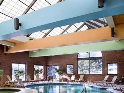indoor pool - hotel doubletree by hilton leominster - leominster, united states of america