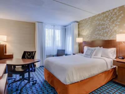 bedroom 1 - hotel fairfield inn boston woburn / burlington - woburn, united states of america