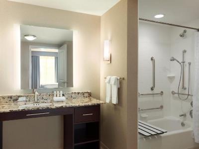 bathroom 1 - hotel homewood suites by hilton frederick - frederick, united states of america