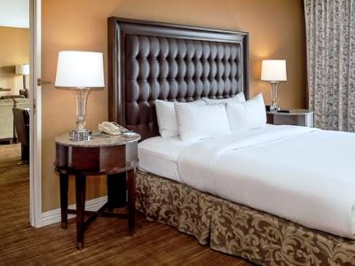bedroom - hotel hilton saint louis airport - saint louis, united states of america