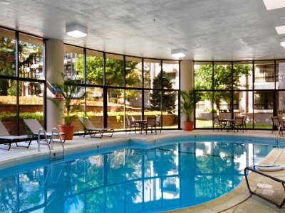 indoor pool - hotel hilton saint louis airport - saint louis, united states of america