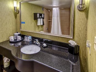 bathroom - hotel hampton inn asheville tunnel road - asheville, united states of america