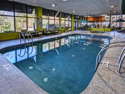 indoor pool - hotel hampton inn asheville tunnel road - asheville, united states of america