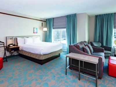 bedroom - hotel hilton garden inn asheville downtown - asheville, united states of america