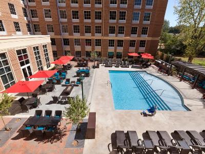 outdoor pool 1 - hotel homewood suites charlotte/southpark - charlotte, north carolina, united states of america