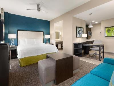 bedroom - hotel homewood suites charlotte/southpark - charlotte, north carolina, united states of america