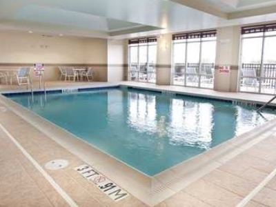 indoor pool - hotel hampton inn and suites durham/north i-85 - durham, north carolina, united states of america