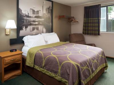 bedroom - hotel super 8 by wyndham omaha ne - omaha, united states of america