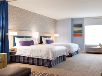 bedroom - hotel home2 suites by hilton hasbrouck heights - hasbrouck heights, united states of america