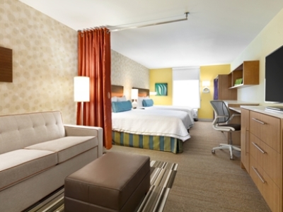 bedroom 1 - hotel home2 suites eugene university area - eugene, united states of america