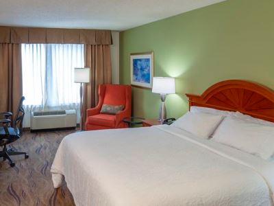 bedroom - hotel hilton garden inn bethlehem airport - allentown, united states of america