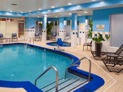 indoor pool - hotel hilton garden inn bethlehem airport - allentown, united states of america