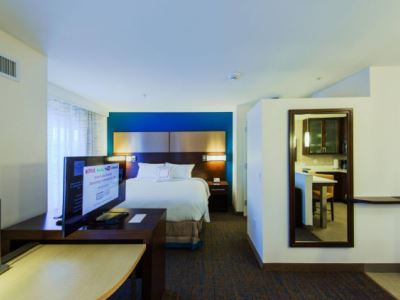 bedroom - hotel residence inn philadelphia/concordville - glen mills, united states of america