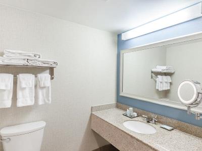 bathroom - hotel wyndham pittsburgh university center - pittsburgh, united states of america