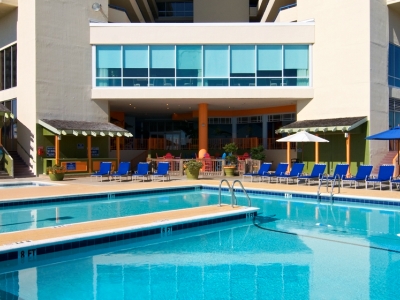 outdoor pool - hotel hilton myrtle beach resort - myrtle beach, united states of america