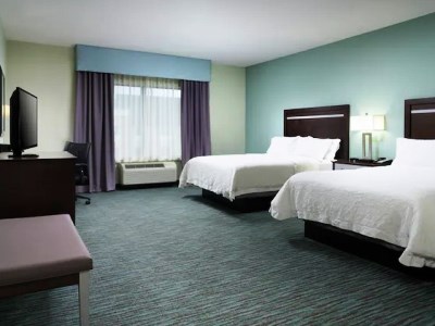 bedroom 2 - hotel hampton inn west / lookout mountain - chattanooga, united states of america