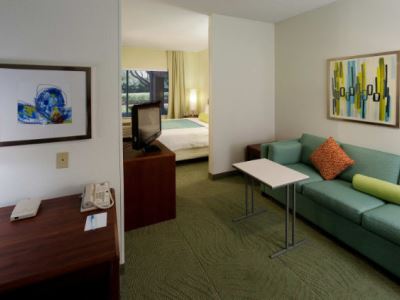 bedroom 1 - hotel springhill suites dallas arlington north - arlington, texas, united states of america