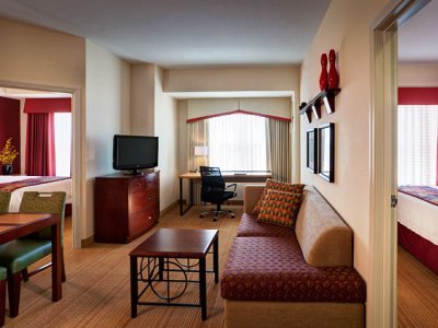 bedroom 2 - hotel residence inn dallas dfw airport south - irving, united states of america