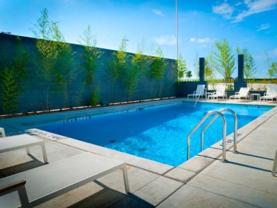 outdoor pool - hotel element dallas fort worth airport north - irving, united states of america