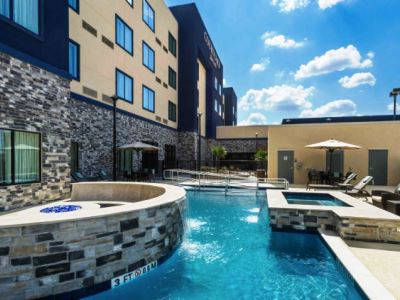 outdoor pool - hotel courtyard houston katy mills - katy, united states of america