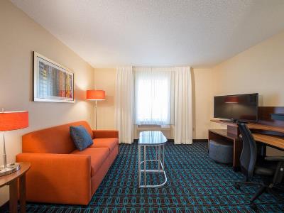 bedroom 1 - hotel fairfield inn suites dallas lewisville - lewisville, united states of america