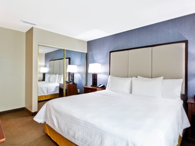 bedroom 2 - hotel homewood suites dallas lewisville - lewisville, united states of america