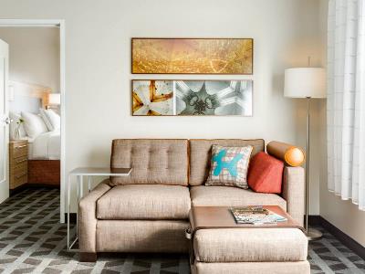 bedroom 1 - hotel towneplace suites dallas mesquite - mesquite, texas, united states of america