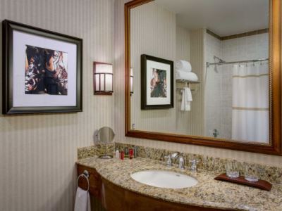 bathroom - hotel dallas/plano marriott legacy town center - plano, united states of america